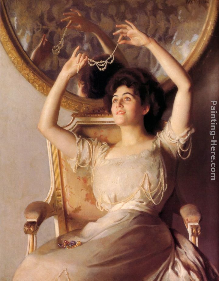 William McGregor Paxton The String of Pearls